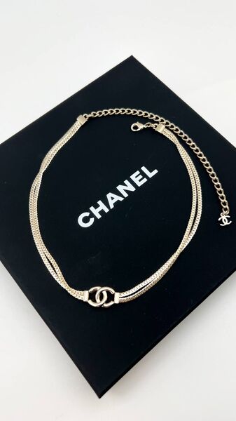 Чокер Chanel бронзовый 176142-3