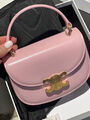 Сумка Celine женский кожа розовый 107395-2