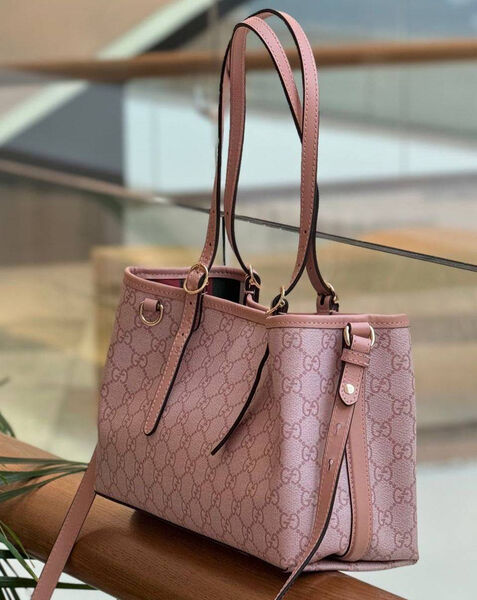 Сумка Gucci женский канва оранжевый 196375-4