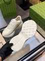 Кроссовки Gucci Rhyton женский кожа молочный r5521511-1-9