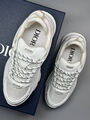 Мужские кроссовки Christian Dior мужской кожа белый 190675-6