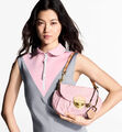 Сумка Louis Vuitton женский текстиль розовый 186658-3