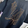 Мужская футболка Louis Vuitton мужской черный a6253537-1-3