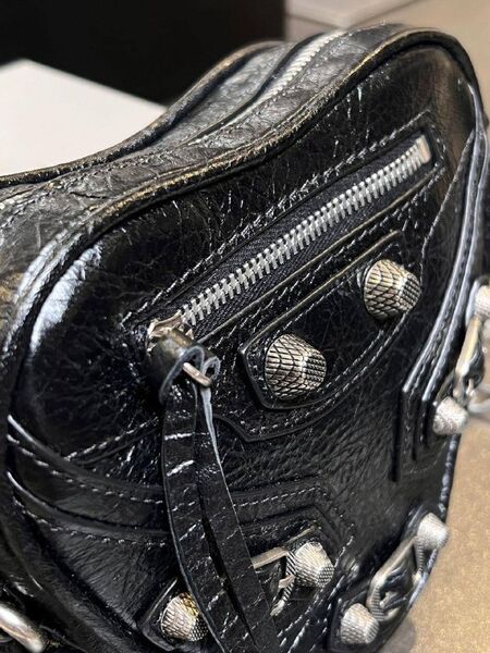 Сумка Balenciaga женский кожа черный k6535572-1-4