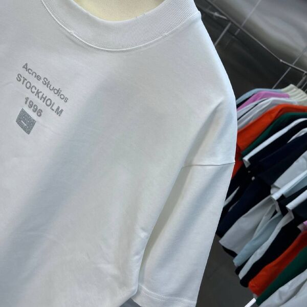 Мужская футболка Acne Studios мужской белый o1949686-1-5