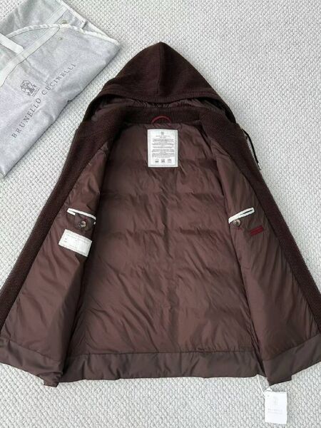 Мужской жилет Brunello Cucinelli мужской коричневый i7852179-1-3