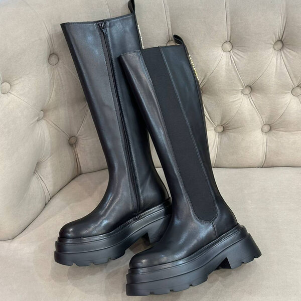Сапоги Alexander Wang женский кожа черный 135448-4