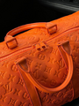 Дорожная сумка Louis Vuitton мужской кожа оранжевый 19244-4