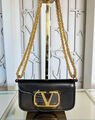 Сумка Valentino женский кожа chèvre черный 200960