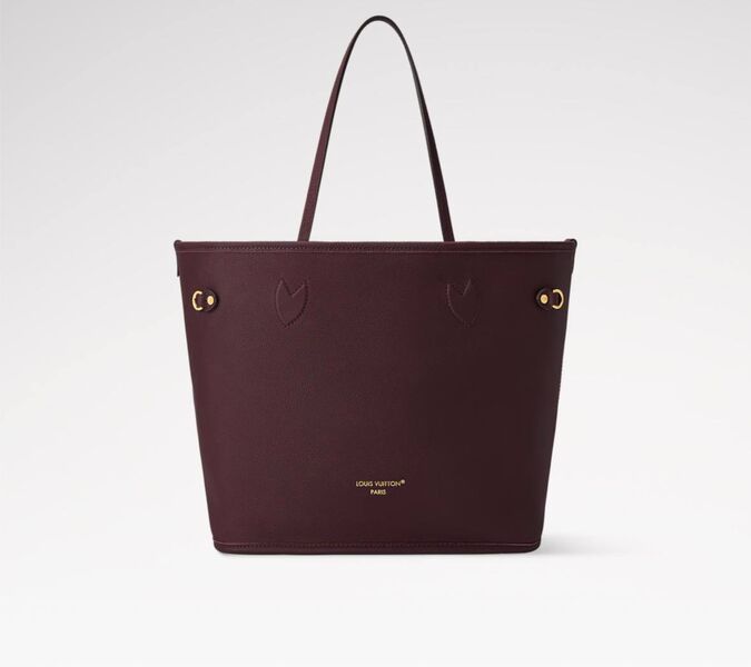 Сумка Louis Vuitton Neverfull Inside Out MM женский кожа коричневый T754069-1-2