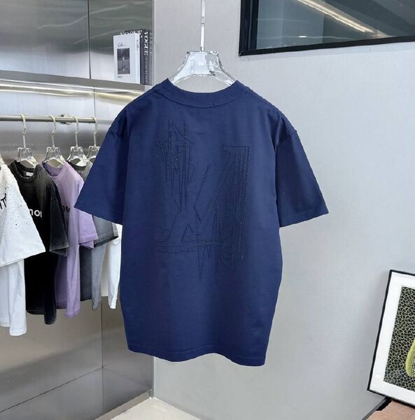 Мужская футболка Louis Vuitton мужской синий t7196378-1-2