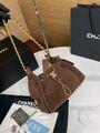 Сумка Chanel женский замша коричневый x7753936-1-2