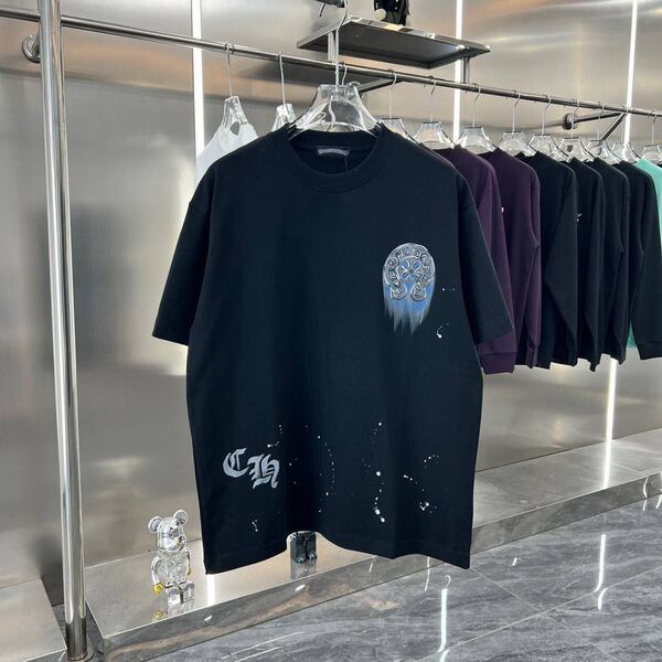 Футболка Chrome Hearts мужской черный o0175479-1