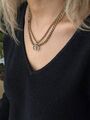 Колье Dior винтаж женский золото q9108545-1
