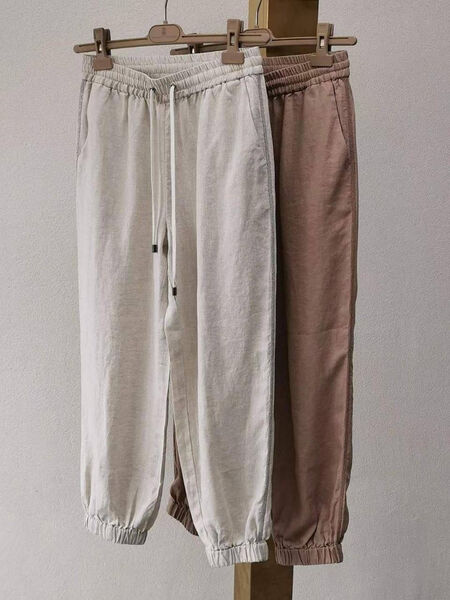 Брюки Brunello Cucinelli женский графитовый 152560-2