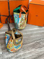 Сумка Hermès женский кожа бежевый 110780-4