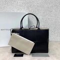 Сумка Bottega Veneta женский кожа черный 72429-7