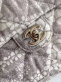 Сумка Chanel женский текстиль графитовый 192437-5