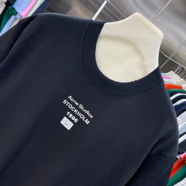 Мужская футболка Acne Studios мужской черный r8079137-1-8