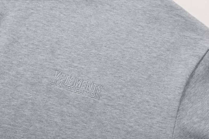 Футболка Vetements женский серый y6367055-1-6