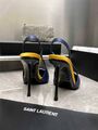 Женские туфли Saint Laurent женский кожа голубой a6396348-1-7