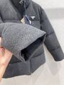 Женский пуховик Prada Loden женский графитовый s9620603-1-4