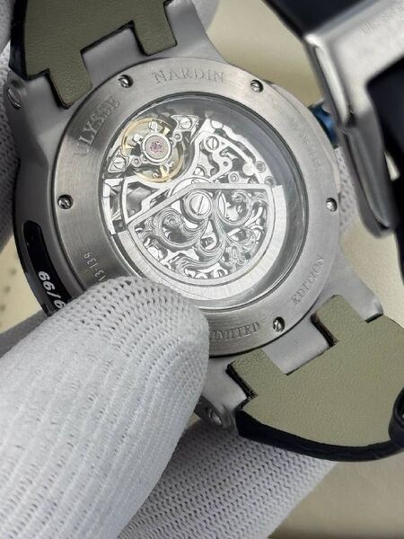 Мужские часы Ulysse Nardin мужской черный o7125837-1-4