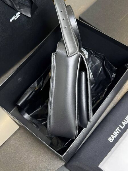 Cумка Saint Laurent женский кожа черный b9737595-1-4