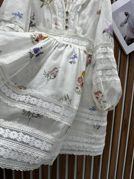Платье Zimmermann женский белый 155901-5