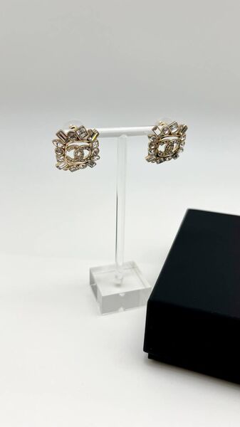 Серьги Chanel бронзовый 175376-2
