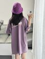 Футболка Balenciaga женский фиолетовый -3