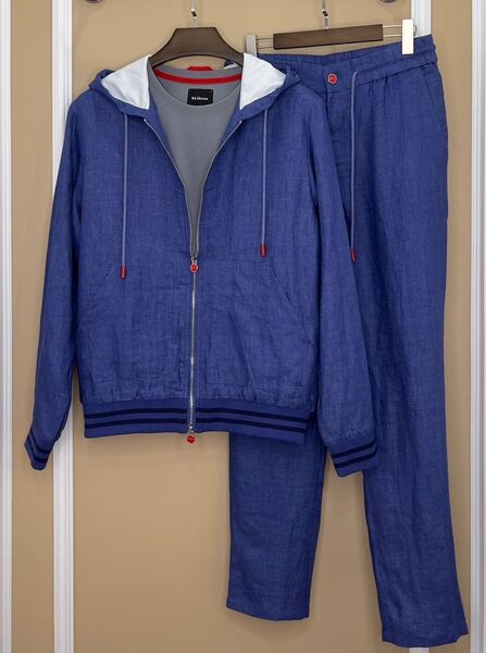 Мужской костюм Kiton мужской синий 142930