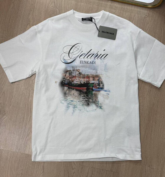 Футболка Balenciaga женский белый 187787
