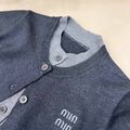 Детский кардиган Miu Miu графитовый 177697-5