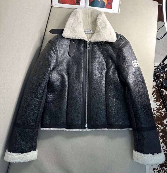 Дубленка Christian Dior женский черный 133261