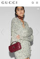 Сумка Gucci женский кожа бордовый 164572-2
