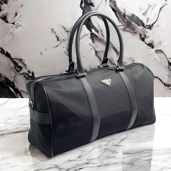 Дорожная сумка Prada мужской нейлон черный 150030-3
