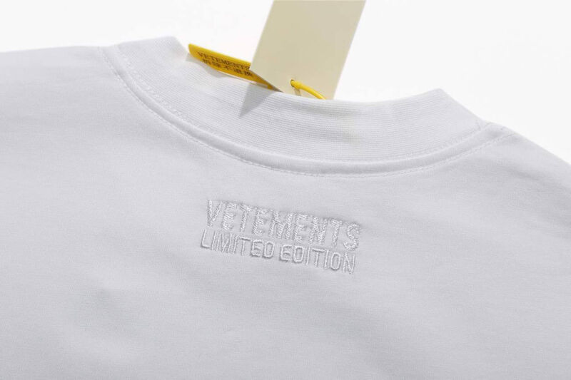 Мужская футболка Vetements мужской белый 173198-4