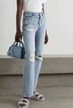 Джинсы Balenciaga женский джинса бирюзовый 120357-1
