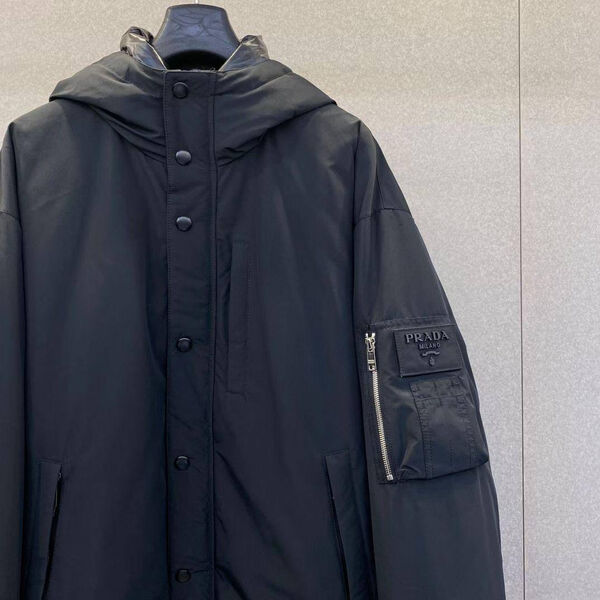 Мужской пуховик Prada мужской черный 200593-6