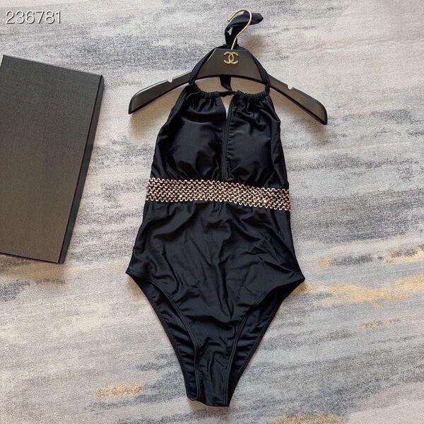 Купальник Chanel женский черный 121682-2