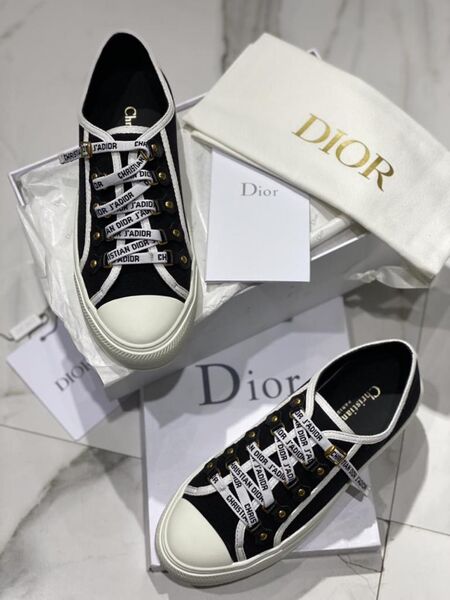 Кеды Christian Dior женский черный 24330-2