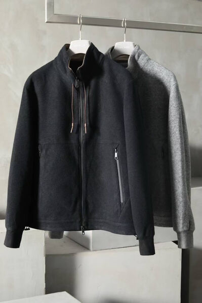 Мужской бомбер Zegna мужской черный 198703-2