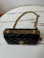 Сумка Chanel женский кожа черный 157336-4