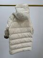 Детский пуховик Burberry белый 177423-2