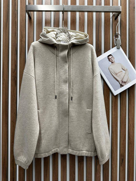Куртка с жилеткой Brunello Cucinelli женский графитовый 156972-5