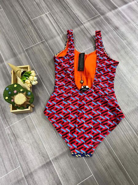 Купальник Versace женский синий 37303-3
