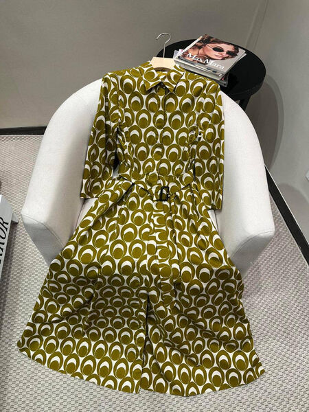 Платье Max Mara женский болотный 152969-3