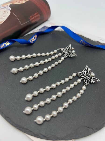 Серьги Dior графитовый 175830-4