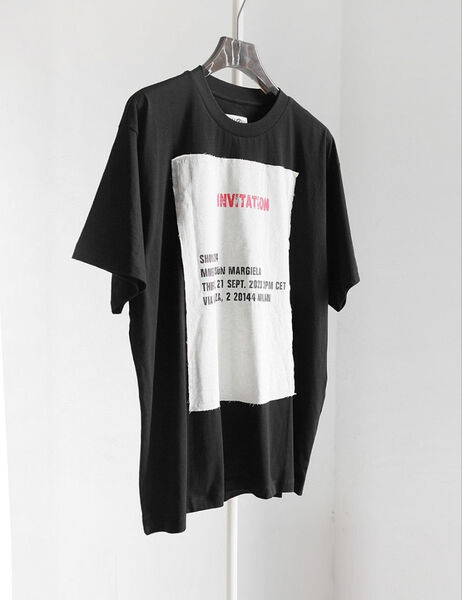 Мужская футболка Maison Margiela мужской черный 157603-5